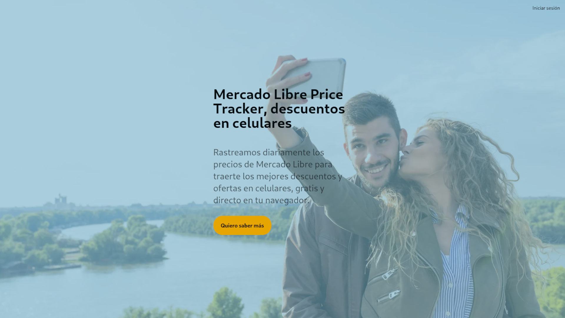 Screenshot of Fotosan price tracker website
